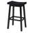 LuXeo Lakewood Solid Wood Saddle Barstool-83070615-83070614