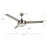 52” 3-Blade Modern Ceiling Fan With Light