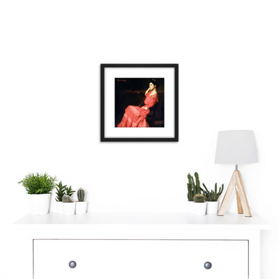 Anshutz Rose Woman by Thomas Anshutz - Single Picture Frame Painting