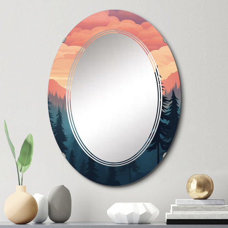 Miroir mural Zurina, 30 po x 20 po