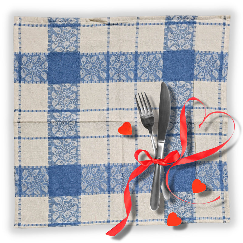Torchon Jacquard Grapevine, 18 po x 18 po