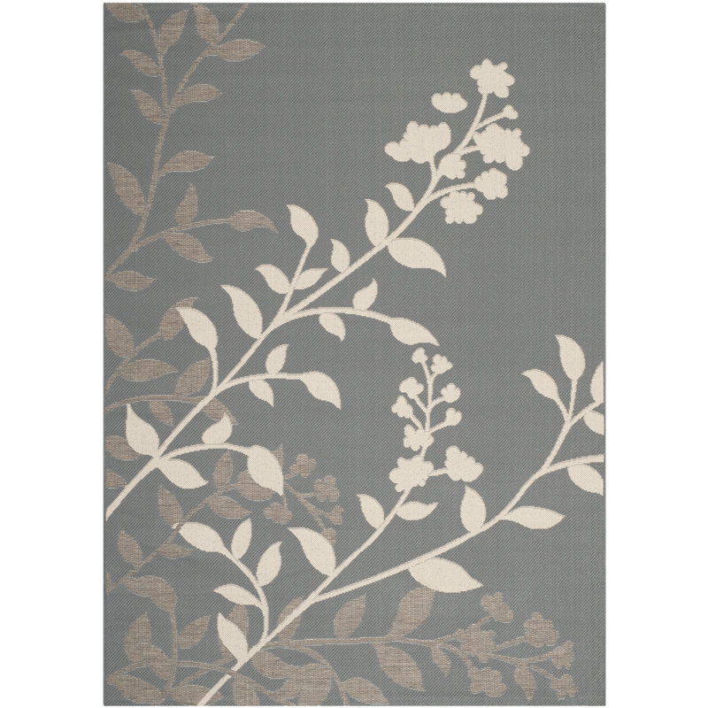 Herefordshire Performance Floral Rug, Rectangle 4' x 5'7"