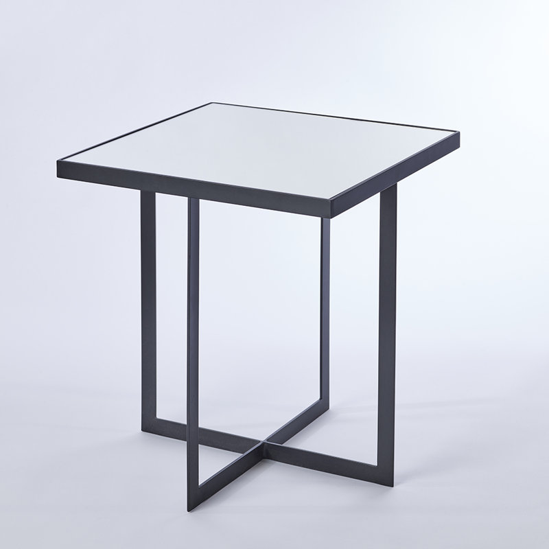 Bulock Frame End Table, Black