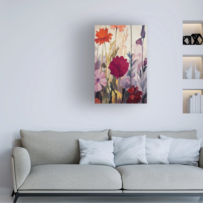 Sasha Talk To The Flowers II Canvas Art