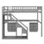 Lit mezzanine avec commode, bureau et bande lumineuse-135700729-135700726