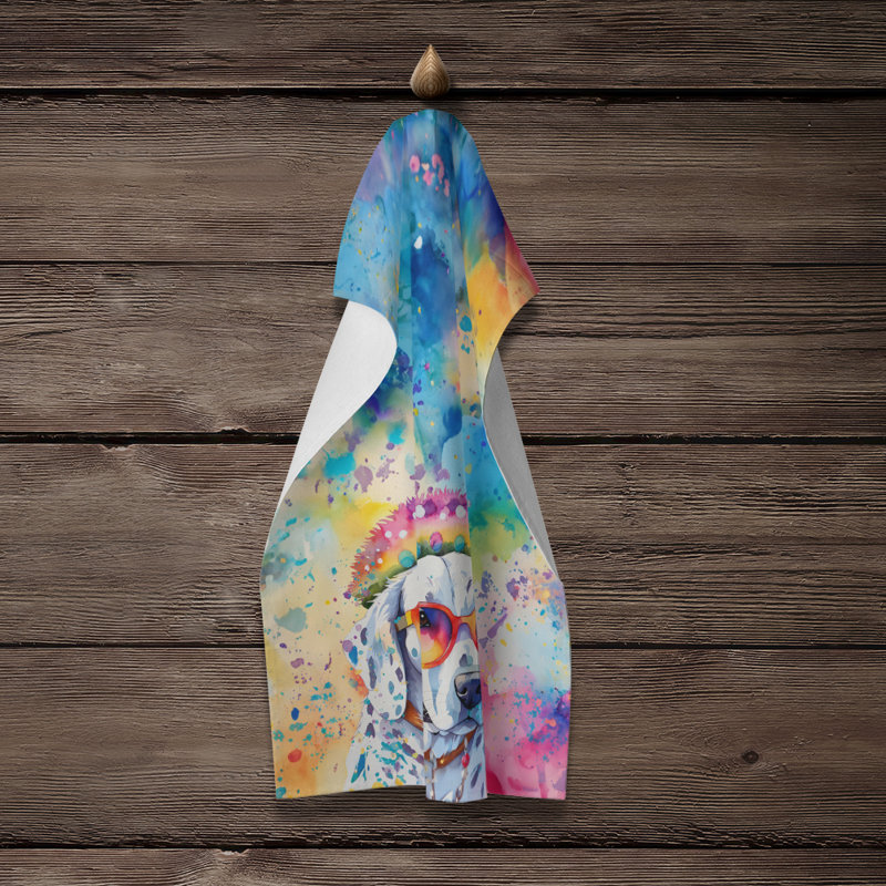 Serviette de cuisine Dalmatian Hippie Dawg