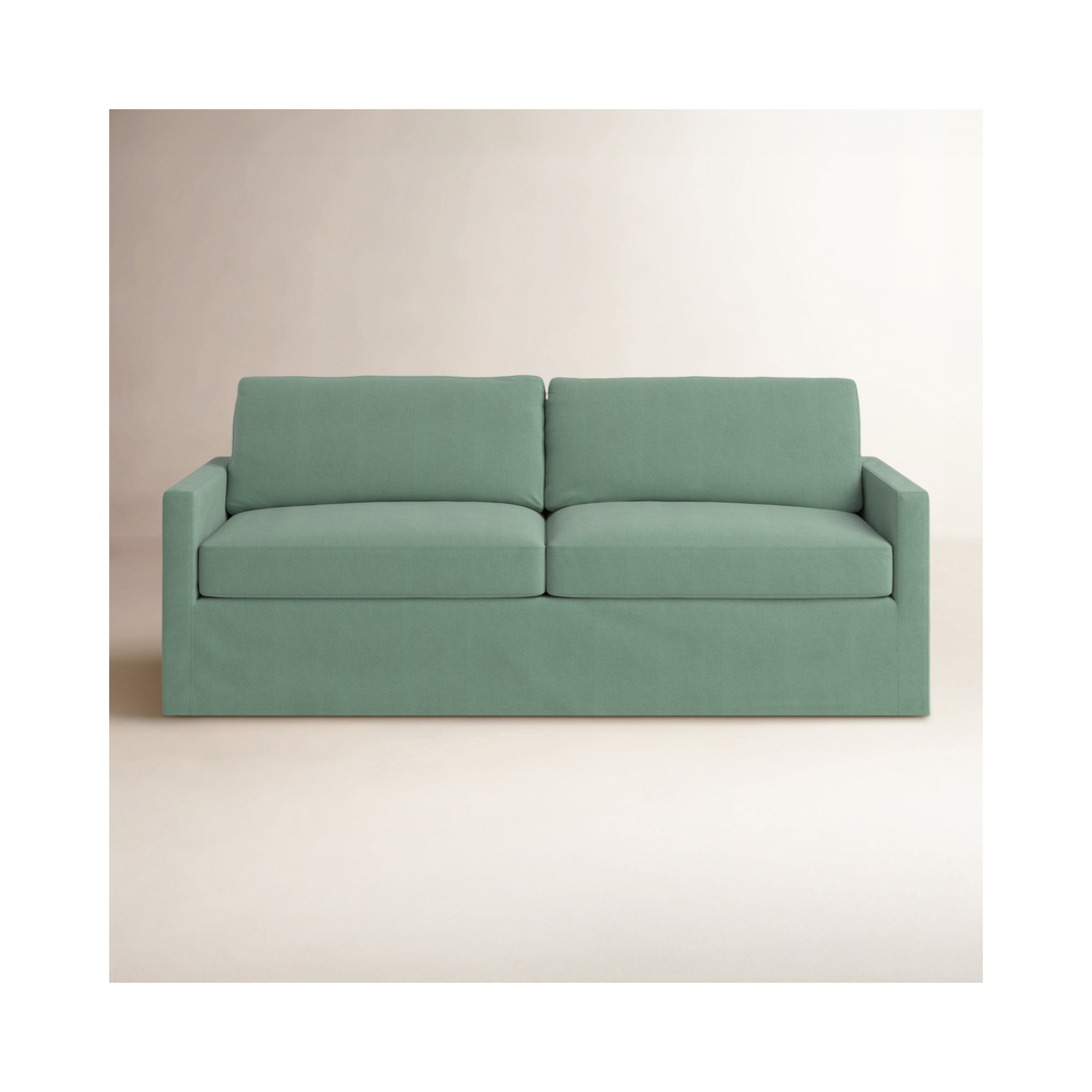 Savannah 84'' Upholstered Sofa, Bayou Spray Canvas