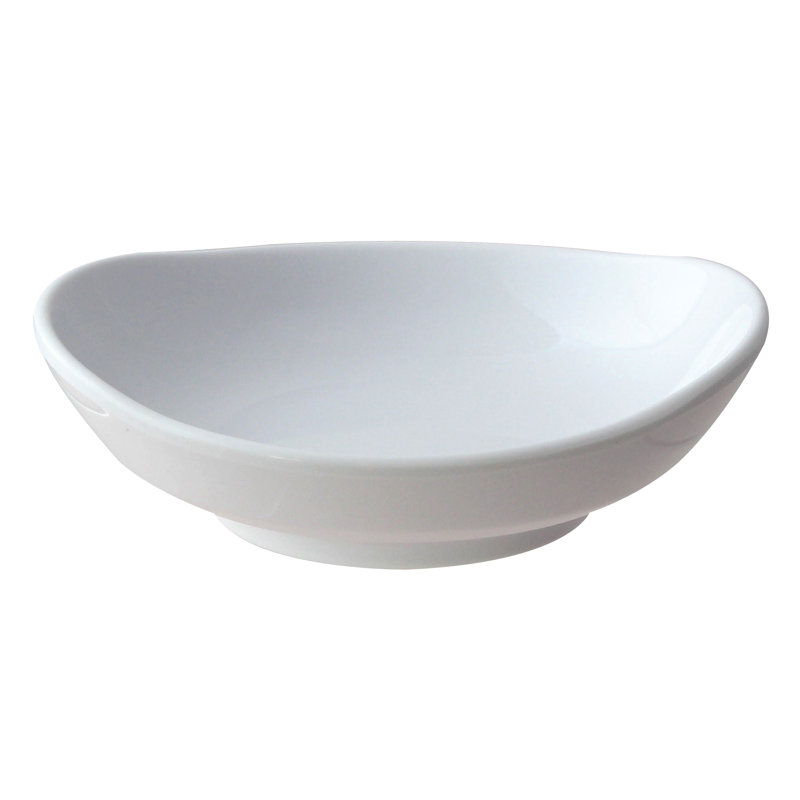  Melamine Round 4.5" Bread and Butter Plate, Whie