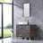 Aldia 36.22'' Single Bathroom Vanity with Glass Top