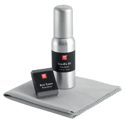 Bob Kramer by Zwilling Carbon Steel Use & Care Kit