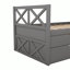 Lit de jour simple avec couchette Debroa-102376071