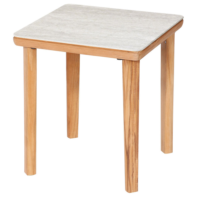 Monterey Outdoor Side Table, White