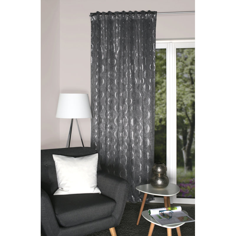 EDDIE Polyester Darkening Curtain Panel