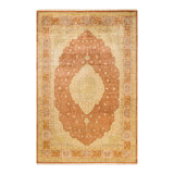 Classic One-of-a-Kind 6' 1" x 9' 2" Hand Knotted Area Rug