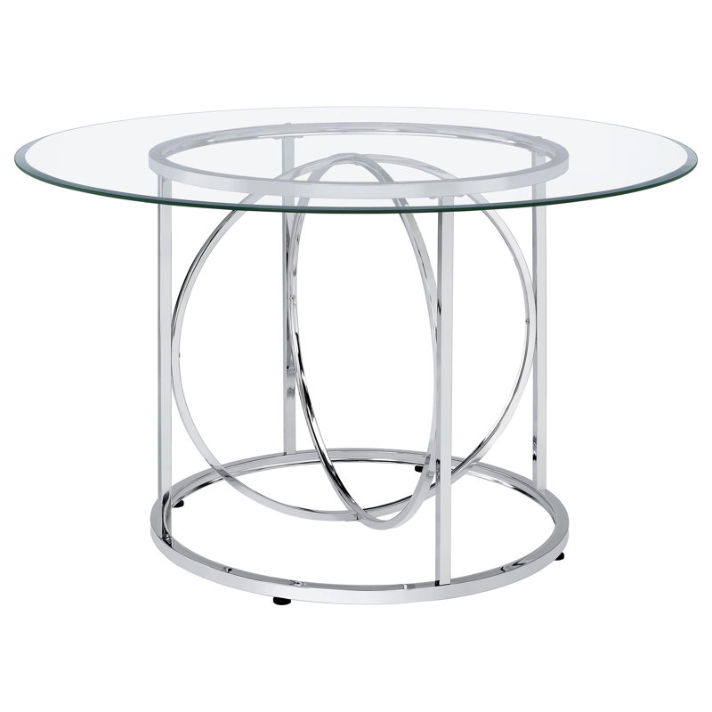 Table de salle à manger Maryville, Argent