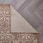 Tapis d'intérieur / extérieur à motif géométrique brun / beige Charmia-1327895838