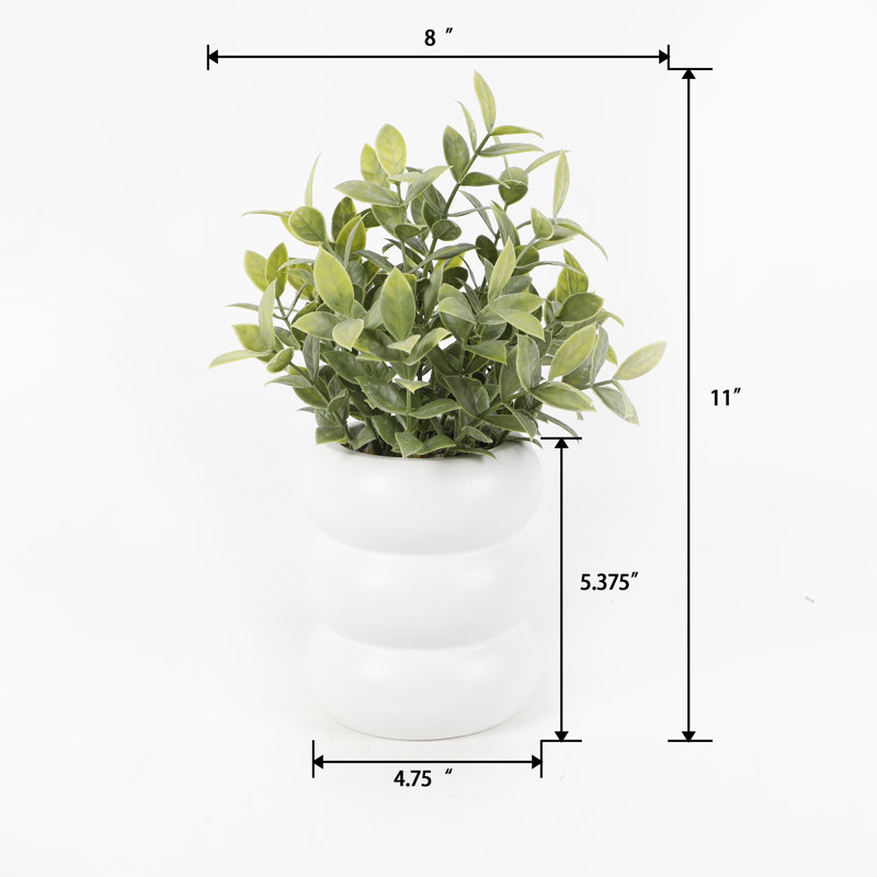 Tealeaf In 4.75" Ceramic 4.75*4.75*5.25