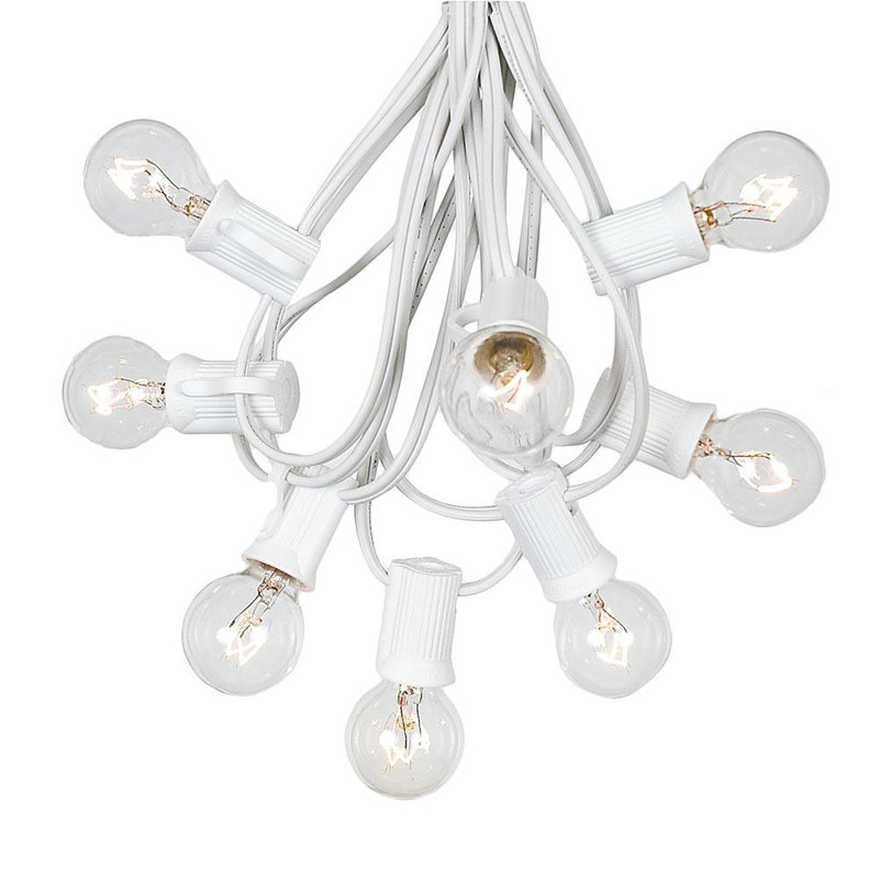 Guirlande de lumières Blanchester, 25 pieds, Blanc