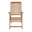 Amannda 2 - Person Teak Solid Wood Patio Dining Set Square Table