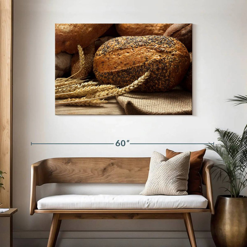 Yarlin Breakfast Rye Bread, 30" H x 45" W