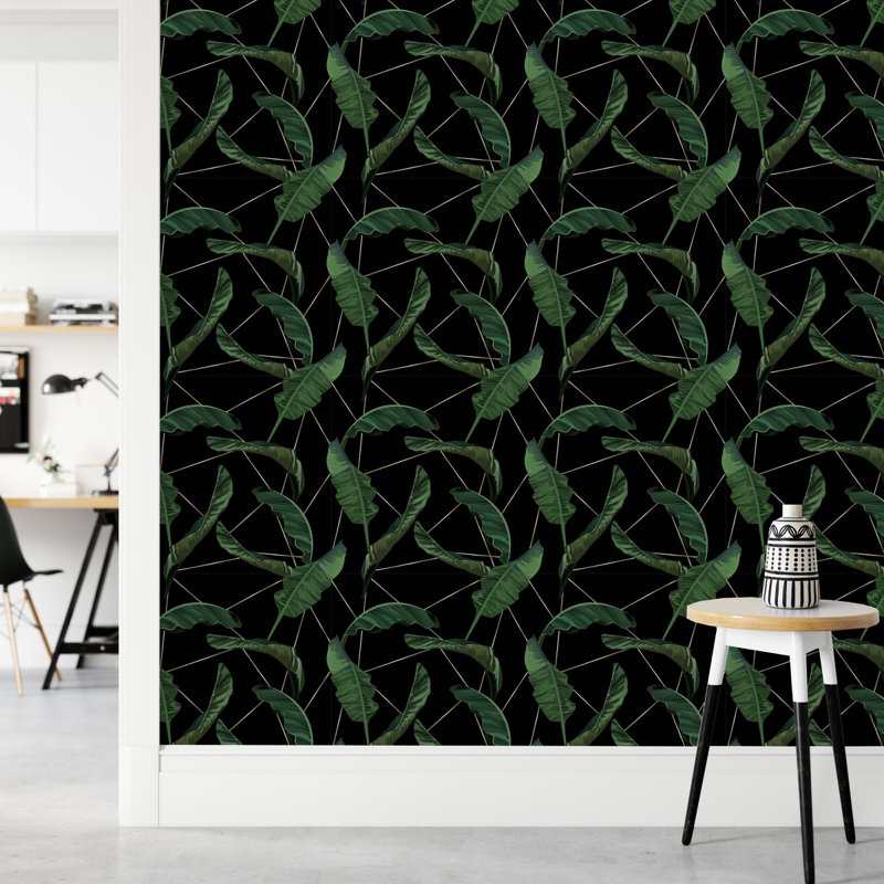 Basalt Floral Tile