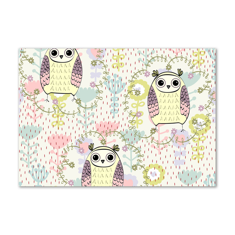 Owls - Wrapped Canvas Print