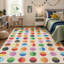 Tapis lavable à pois multicolore pour enfants Well Woven-97205363