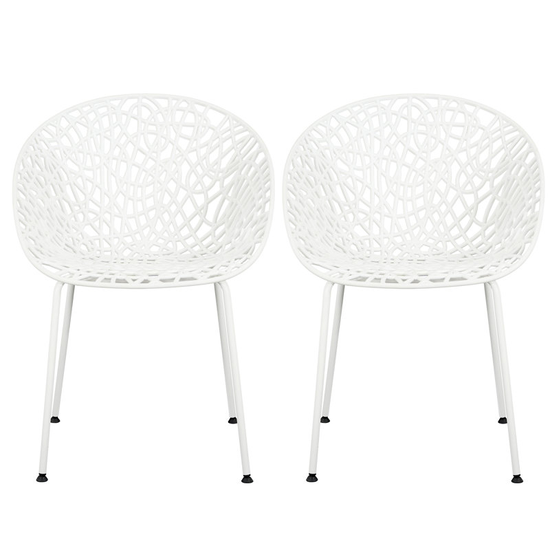 Ensemble de 2 chaises Neiman, Blanc
