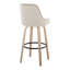 Tabouret 30 "à hauteur fixe avec pivot-134318693-134318692