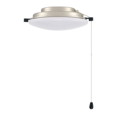 1-Light Universal LED Ceiling Fan Bowl Light Kit