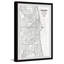 Carte de Chicago IV - impression encadrée-1315113446