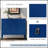 Adjustable Shelf Storage Sideboard – 3 Metal Handles, 4 Pinewood Legs-175717145
