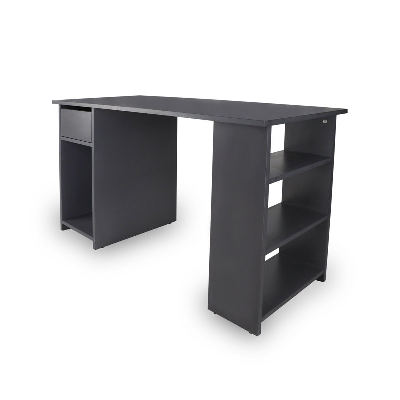 Neddo Computer Desk, Anthracite Grey