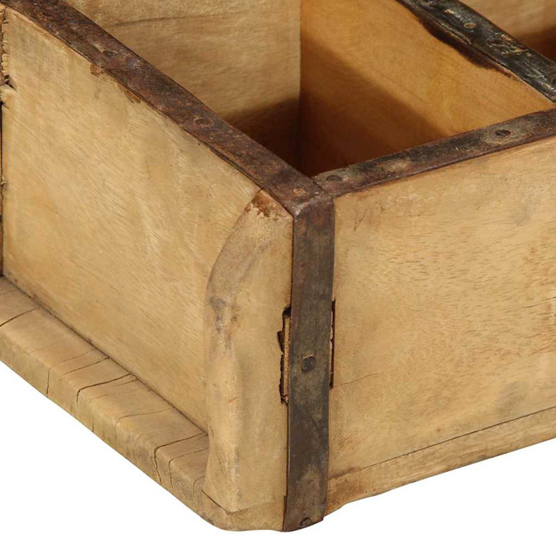 Lily Manor Solid Wood Storage Tub & Tote