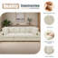 Canapé modulaire en velours côtelé 6 pièces-2093304653