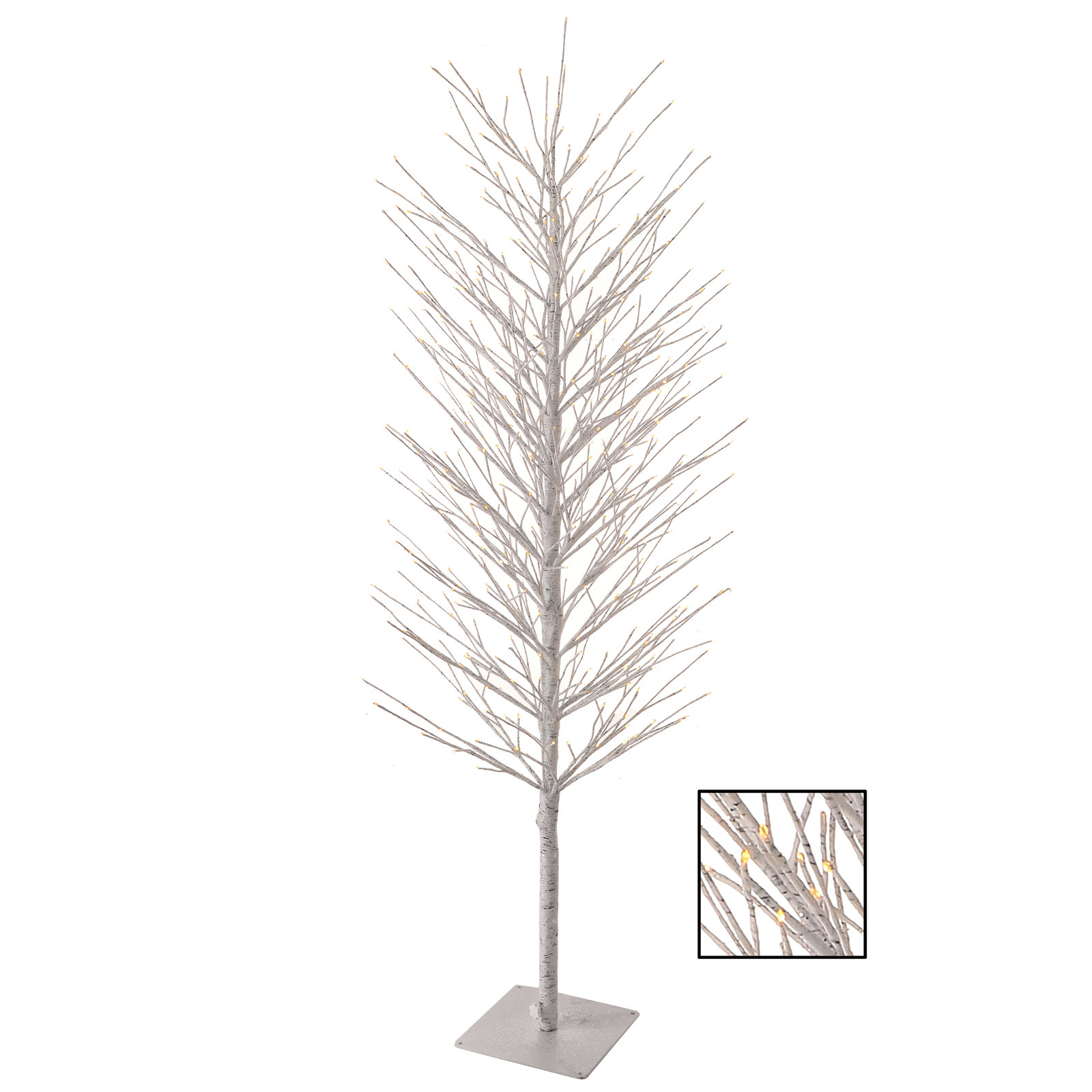 60" LED Birch Tree with Remote