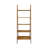 Natrona 72.5" H x 25.25" W Solid Wood Ladder Bookcase-2070314528