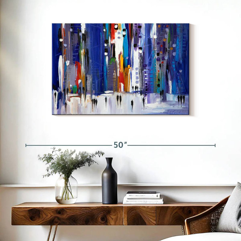 Avery Night City, 24" H x 36" W