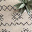 Tapis ivoire / noir Rische-2009129182