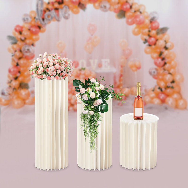 3 supports à fleurs 3 pièces