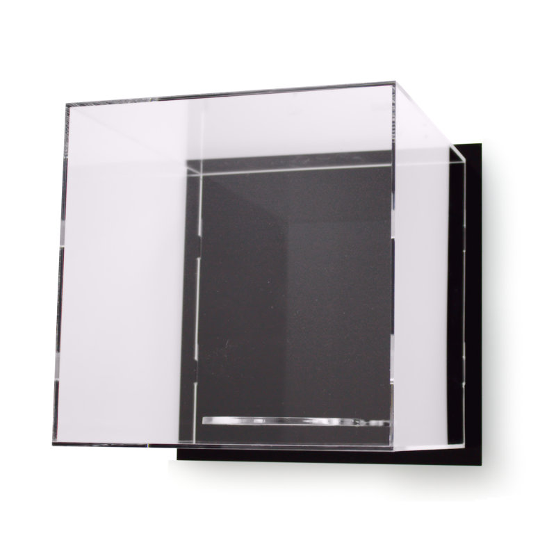 Tielo Sports Display Cases 27cm W 27cm D Football Plastic/Acrylic Ball / Puck Case