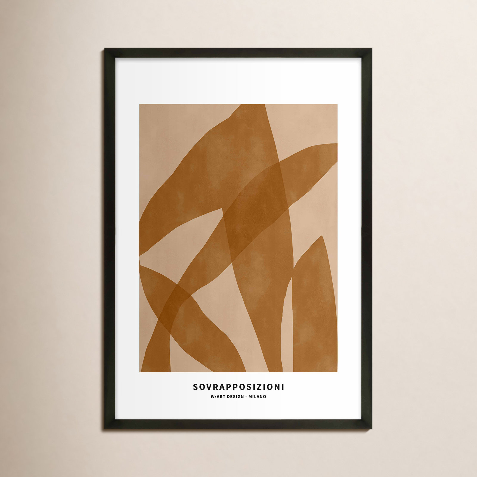 Zabini "Marine Flora 4" Print, Black, 50" H x 35" W x 1.25" D