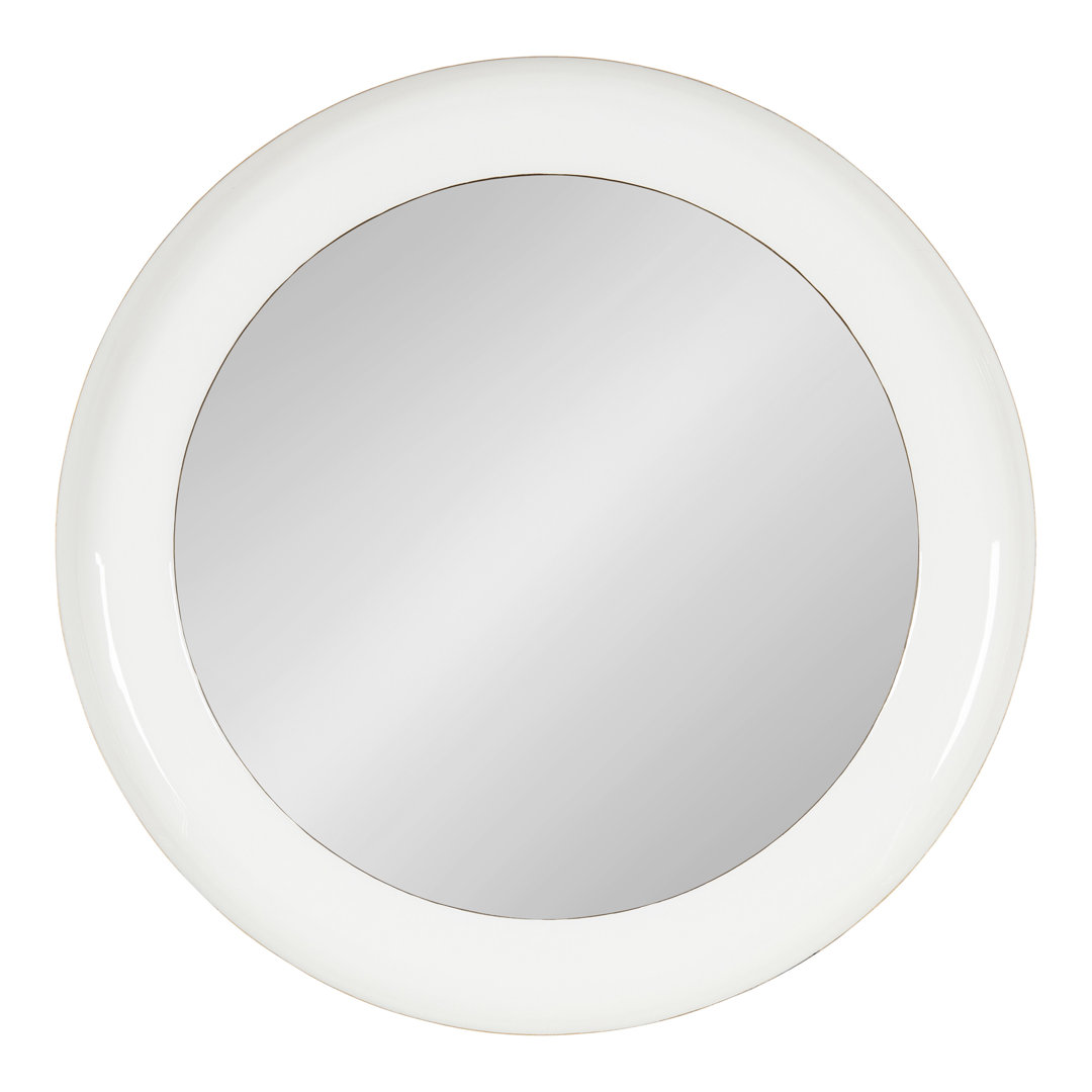 Metal Round Mirror Red Barrel Studio® 