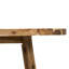 Table basse D35,6 x 14,6 po, bois d'acacia massif durable