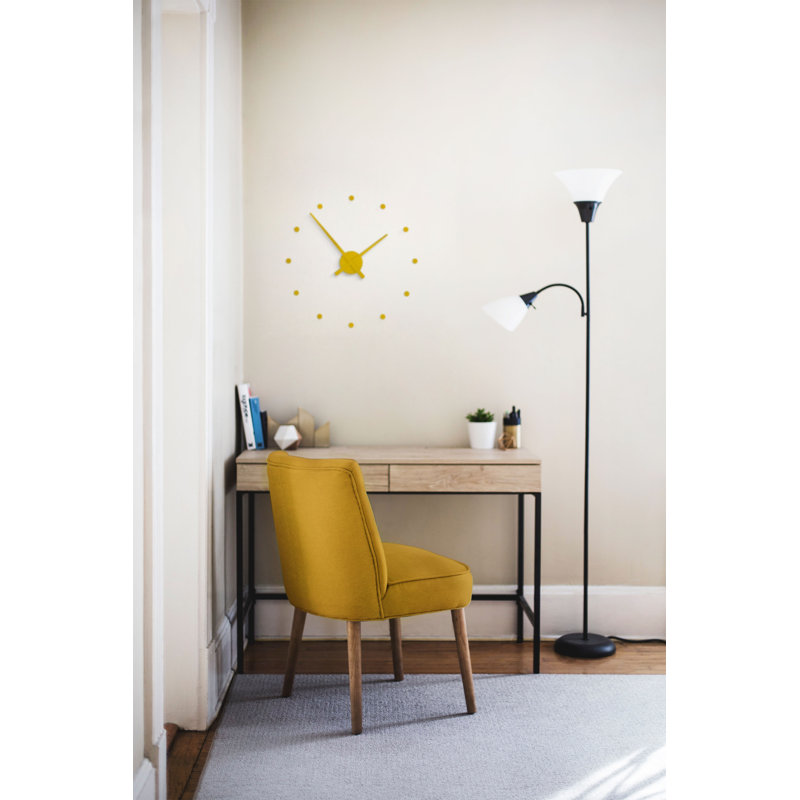 OJ Wall Clock, Small, Mustard