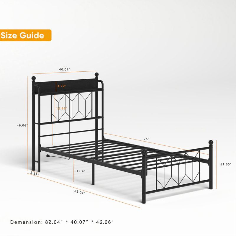 Twin Metal Bed Frames