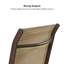 Chaise longue d'extérieur en métal avec table Darmont-168085354
