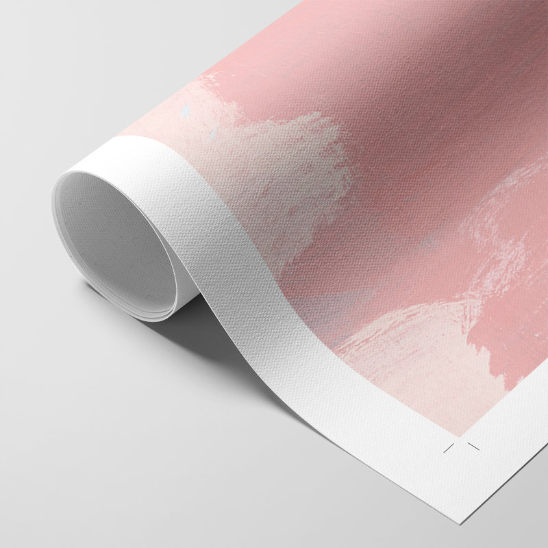 «Blush Abstract II», impression sur toile seulement - non encadrée, H 12 po x l 8 po