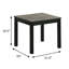 Ensemble de tables contemporaines 47,5 po l 47,5 po, gris, gris-317022768