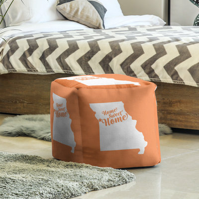 Repose-pieds cubique pour villes kansas home